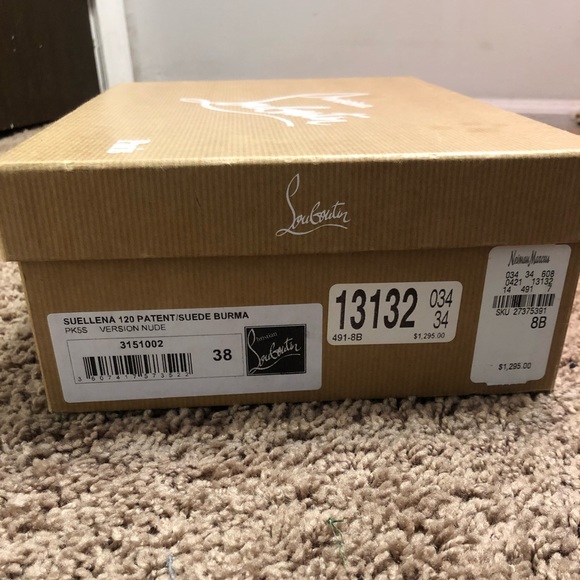 Christian Louboutin Nude shoe size 38 - Picture 2 of 5